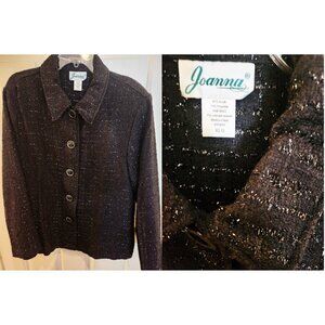 Black XL Lightweight Jacket by Joanna